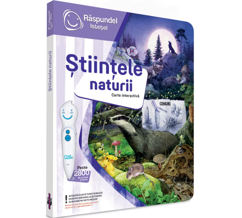 raspundel istetel 93774 carte interactivă "stiintele naturii" (ro)