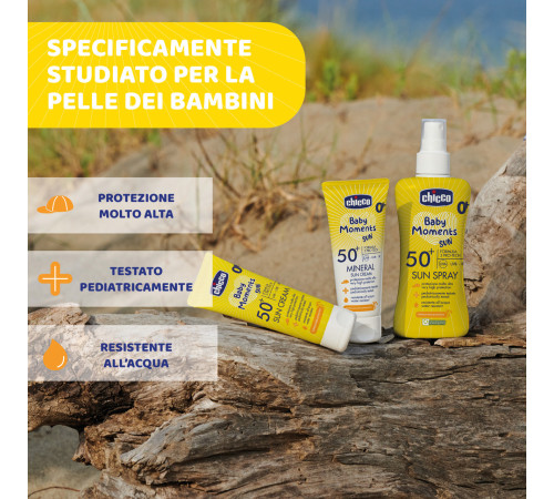 chicco cremă de protecție solară spf50+ (75 ml)