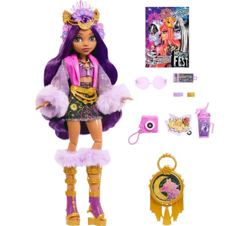  monster high hxh80 Кукла "Клодин Вульф" с аксессуарами