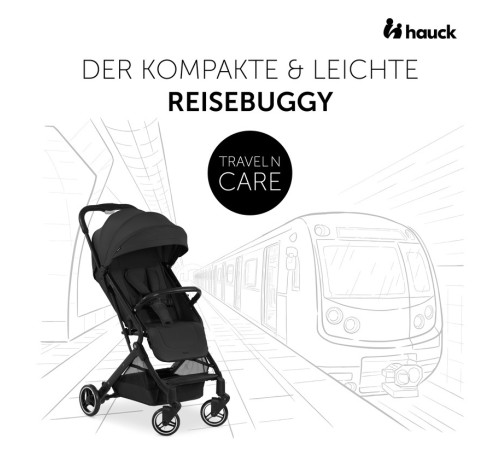 hauck cărucior travel n care black