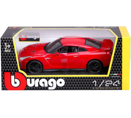 bburago 18-21082 masina model "nissan gt-r" (1:24) in sort.