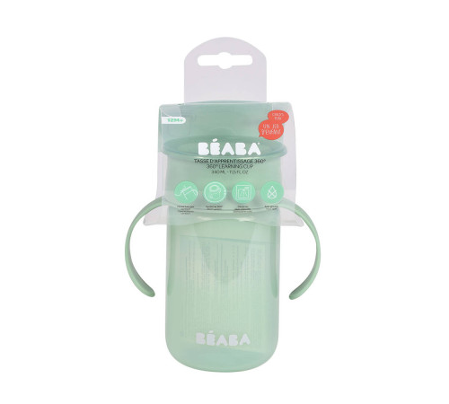 beaba 6689 cana educativa 360° (340 ml) verde