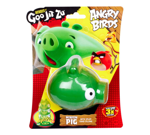 goo jit zu a08150 Стрейч-фигурка "angry birds" (в асс.)