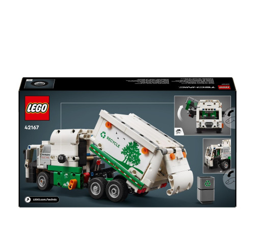 lego technic 42167 constructor  "autogunoiera mack lr electric" (503 el.)