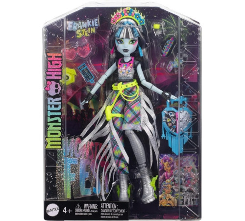 monster high hxh79 păpușă "monster festival frankie stein"