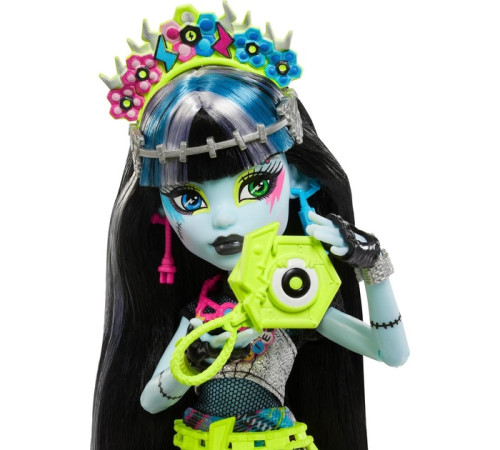 monster high hxh79 păpușă "monster festival frankie stein"