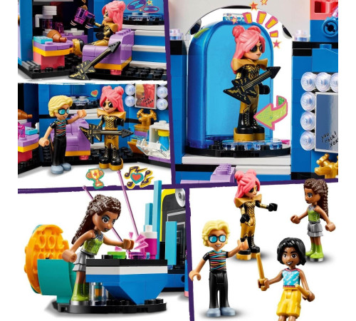 lego friends 42616 Конструктор "Музыкальный конкурс в городе Хартлейк" (669 дет.)