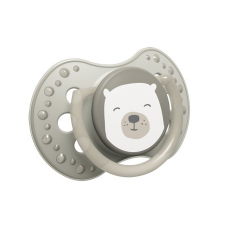 lovi 22/863 suzeta dinamica din silicon buddy bear (0-3 m.) 