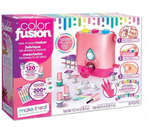  make it real 2561m Набор творчества "colour fusion nail polish maker"