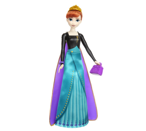 disney princess hxd27 setul de joc "spin reveal: frozen anna"