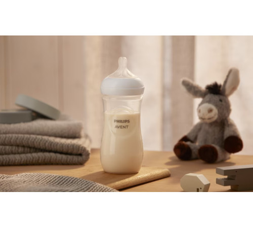 avent scy906/01 biberon natural response (3 luni+) 330 ml.