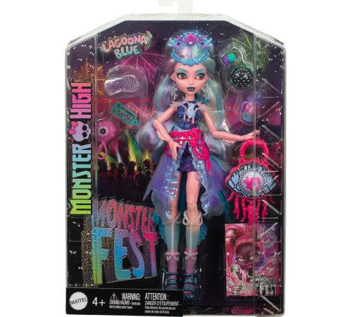 monster high hxh82 Кукла "Лагуна Блю" с аксессуарами