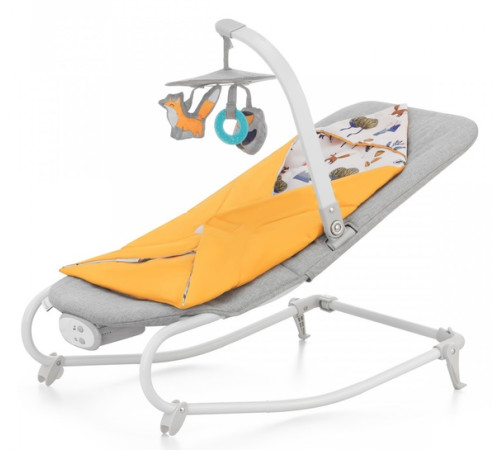  kinderkraft balansoar muzical 3-in-1 felio galben