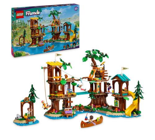 lego friends  42631 Конструктор "Лагерь приключений на дереве" (1128 дет.)