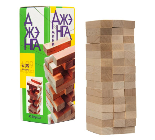 strateg leo 30968 joc de masă "jenga mini" 