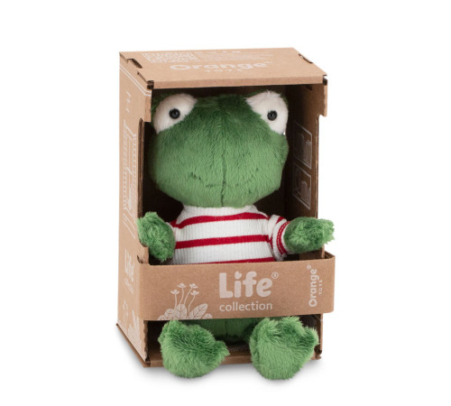 orange toys os017-235/20 jucărie moale "ozzy the frog" (20 cm.)