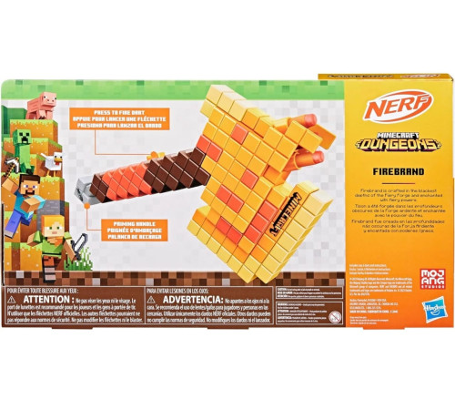 nerf f8953 Бластер "minecraft firebrand"