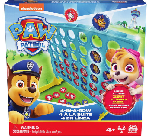  spin master 6067830 joc "4 in linie, paw patrol"