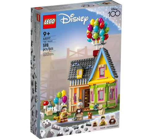  lego disney 43217 Конструктор "Домик «Вверх»" (598 дет.)