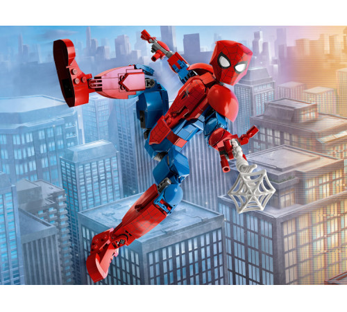 lego super heroes 76226 constructor "figurin spider-man" (258 el.)