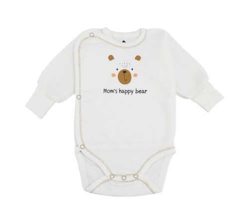 Haine pentru copii in Moldova minikin 242800156 body "happy baby" (m.56) laptos