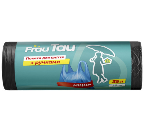 Бытовая химия в Молдове frau tau ft.71.11 Пакеты для мусора с ручками (35 л) 25 шт. 231944