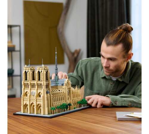 lego architecture 21061 constructor "notre-dame de paris" (4383 el.)