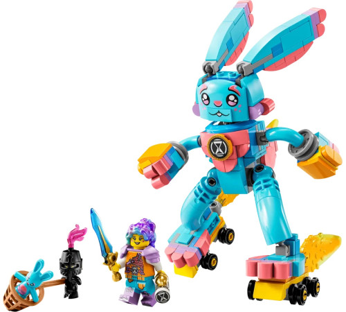 lego dreamzzz 71453 constructor "izzie si iepurasul bunchu" (259 el.)