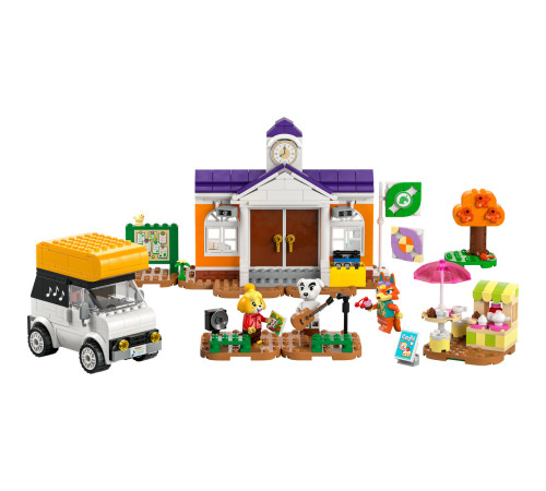 lego animal crossing 77052 Конструктор "Концерт К.К. на площади" (550 дет.)