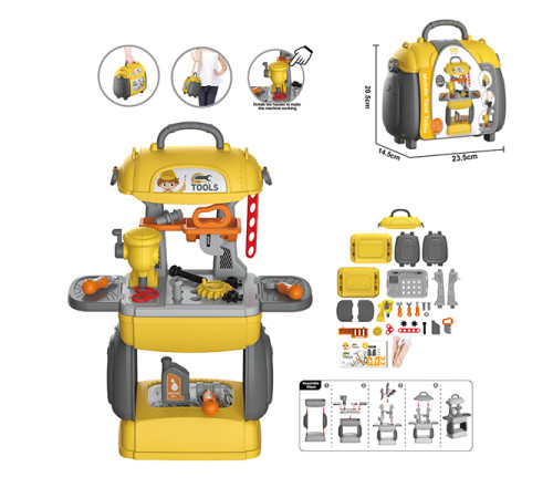 op МЕ11.125 set de joc "atelier" într-o valiză