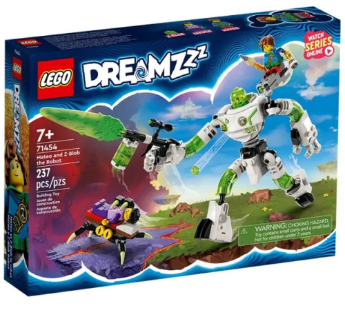 lego dreamzzz 71454 constructor "mateo si robotul z-blo" (237 el.)