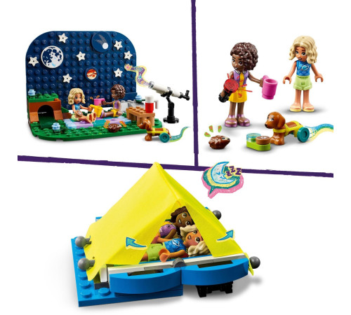 lego friends 42603 Конструктор "Кемпинг для наблюдения за звездами" (363 дет.)