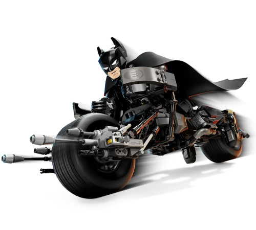 lego super heroes 76273 constructor ""figurina batman si motocicleta bat-pod" (713 el.)