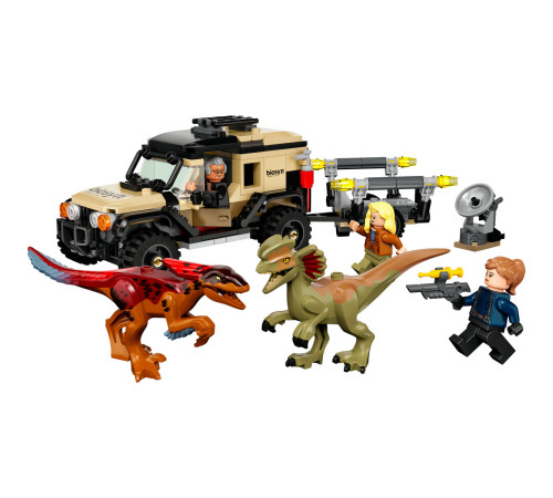 lego jurassic world 76951 constructor "transport de piroraptor si dilophosaurus " (279 el.)