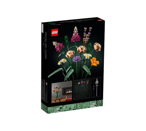 lego icons 10280 constructor "buchet de flori" (759 el.)