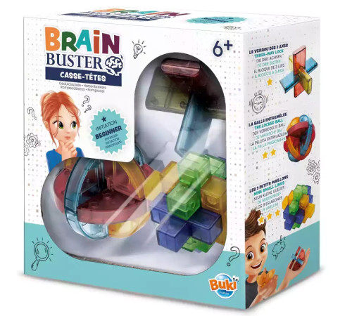 Детский магазин в Кишиневе в Молдове buki bk6206 Игра-головоломка "brain buster" Новичок