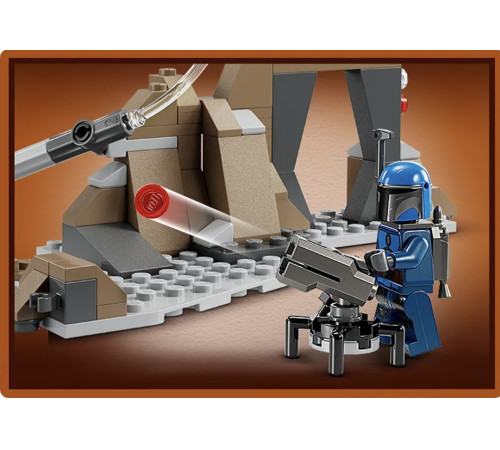 lego star wars 75373 constructor "ambuscadă pe mandalore" (109 el.)