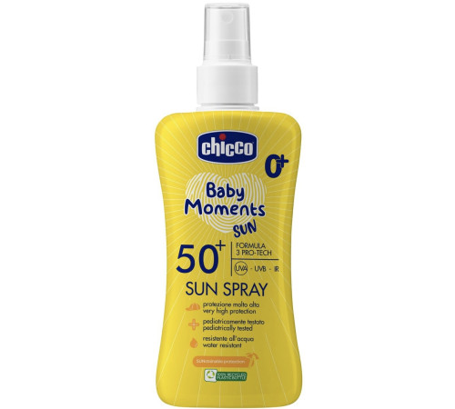  chicco spray de protecție solară spf50+ (150 ml)