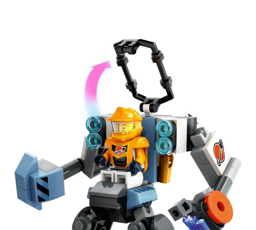 lego city 60428 constructor "robot spatial de constructii" (140 el.)