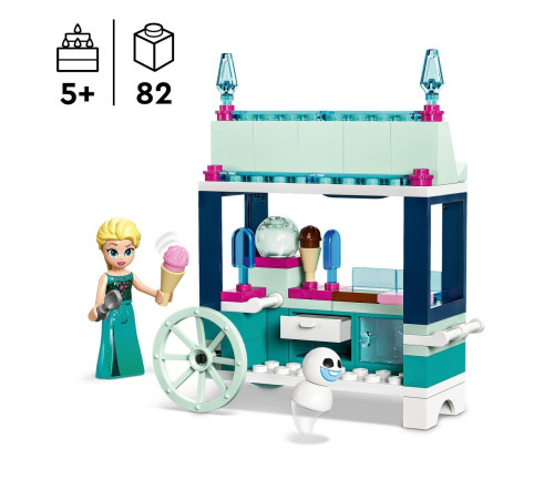 lego disney 43234 constructor "bunatatile elsei din regatul de gheata" (82 el.)