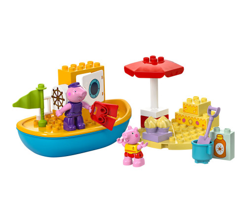 lego duplo 10432 constructor "peppa pig boat trip" (23 el.)