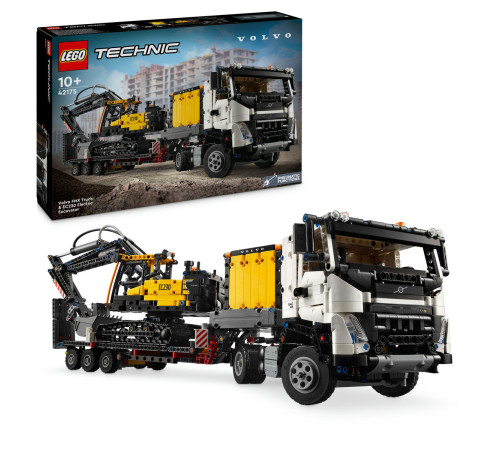 lego technic  42175 constructor "camionul fmx si excavatorul electric ec230 de la volvo " (2274 el.)