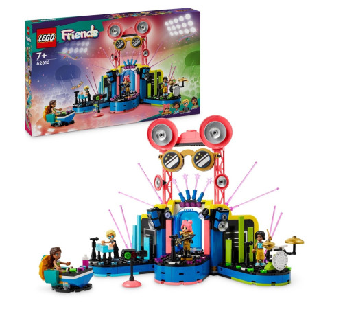 lego friends 42616 constructor "concurs muzical in orasul heartlake" (669 el.)