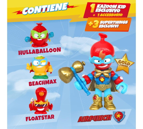 superthings pstsp414in00 Игровой набор с фигуркой ballon boxer серия kazoom kids s1