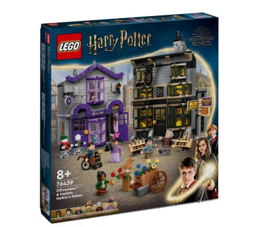  lego harry potte 76439 constructor "ollivanders and madam malkin`s robes" (744 el.)