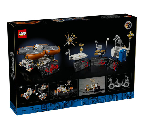 lego technic 42182 constructor "roverul selenar nasa" (1913 el.)