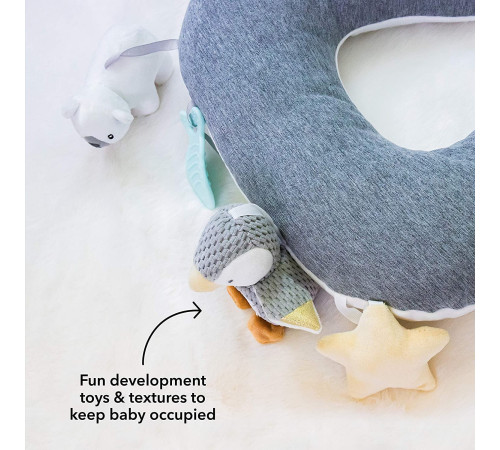 nuby id99619 pernă pentru joc "little penguin" (0 luni+)