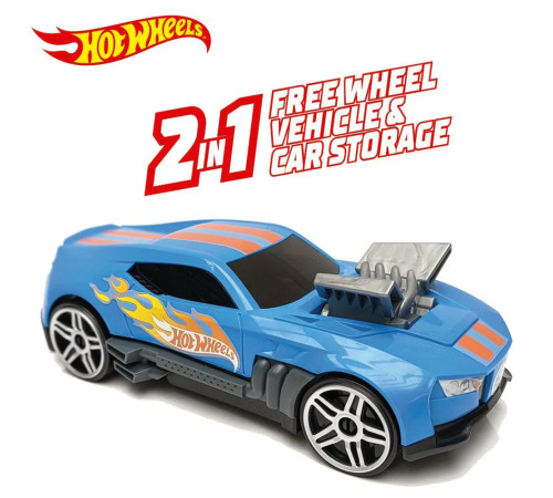 hot wheels hwcc15 mașină de curse -garaj 2in1