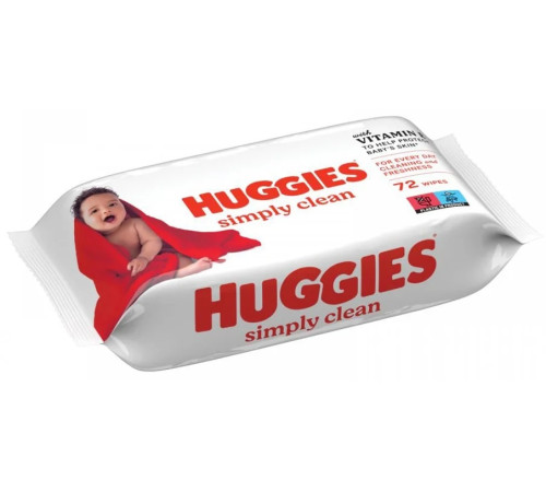 huggies Влажные салфетки "simply clean" (72 шт.)