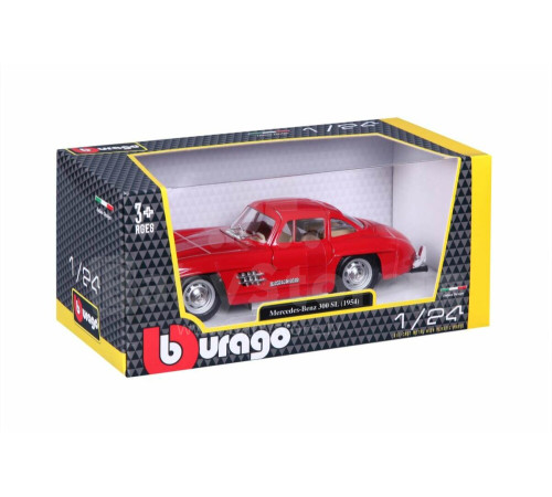 bburago 18-22023 Модель автомобиля "mercedes-benz 300 sl 1954" (1:24) в асс.